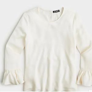 J Crew Cream colored Top / blouse